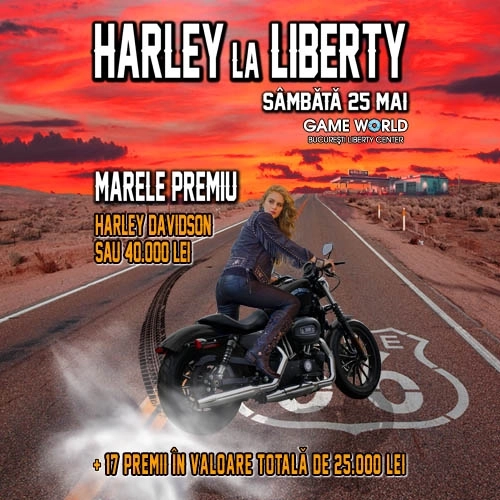 imagine promoțională harley la liberty